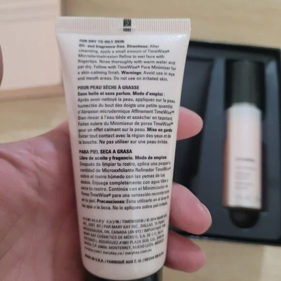Mary Kay Timewise Microdermabrasion Plus Set Pore Minimizer & Refine New - Picture 7 of 13